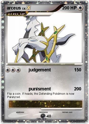 Pokemon arceus