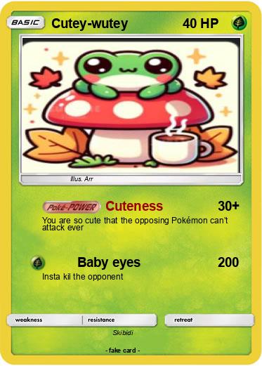 Pokemon Cutey-wutey