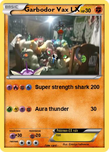 Pokemon Garbodor Vax LX