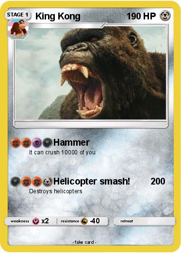 Pokemon King Kong