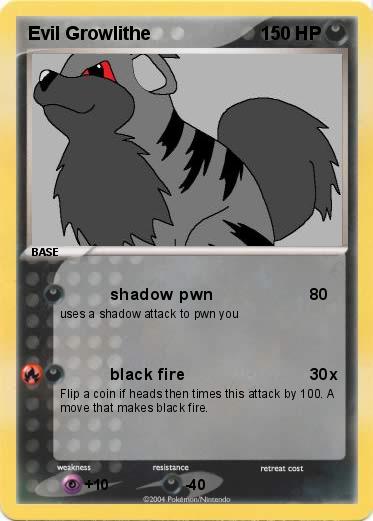 Pokemon Evil Growlithe