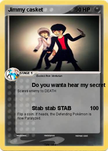 Pokemon Jimmy casket