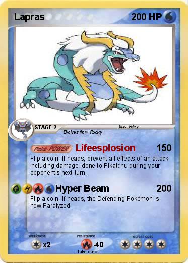 Pokemon Lapras