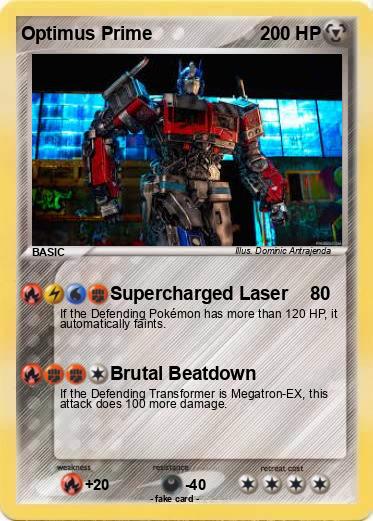 Pokemon Optimus Prime