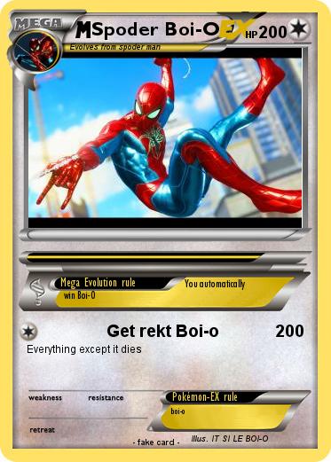 Pokemon Spoder Boi-O