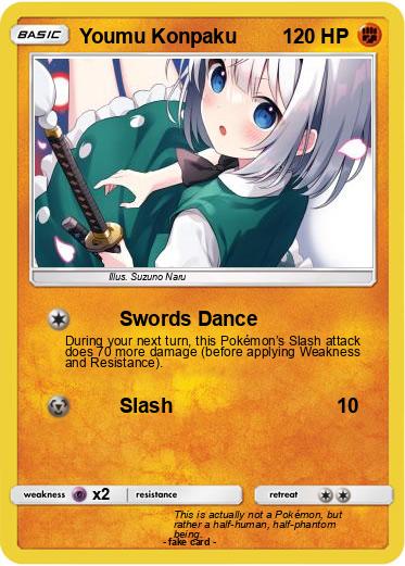 Pokemon Youmu Konpaku