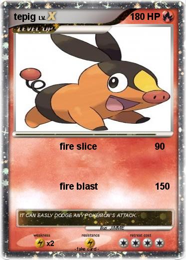 Pokemon tepig