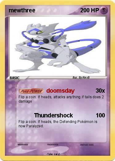 Pokemon mewthree
