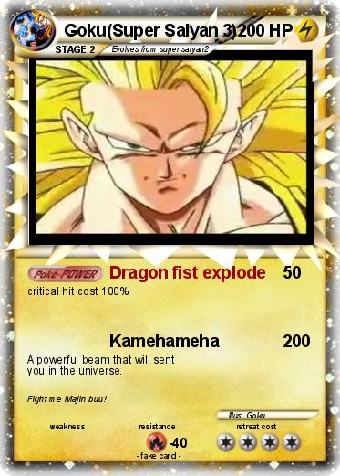 Pokemon Goku(Super Saiyan 3)