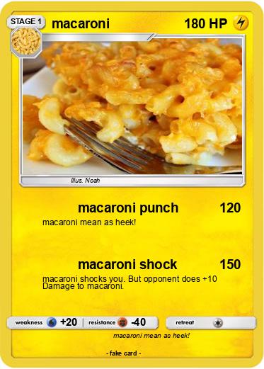 Pokemon macaroni