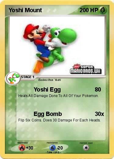 Pokemon Yoshi Mount