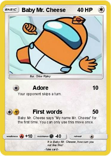 Pokemon Baby Mr. Cheese