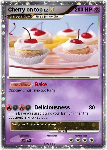 Pokemon Cherry on top