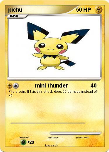 Pokemon pichu