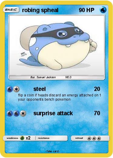 Pokemon robing spheal