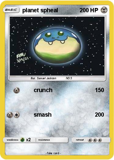 Pokemon planet spheal
