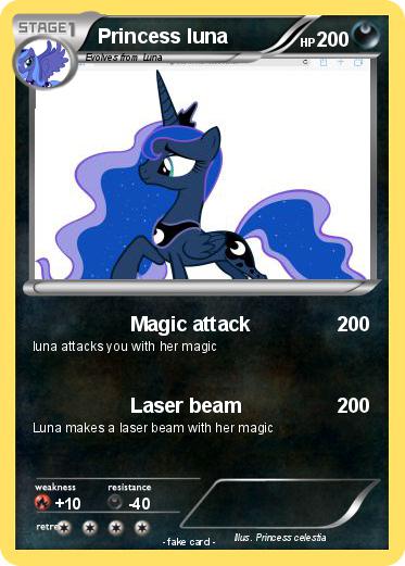 Pokemon Princess luna
