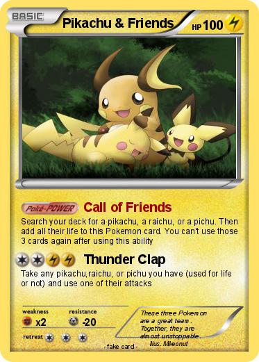 Pokemon Pikachu & Friends