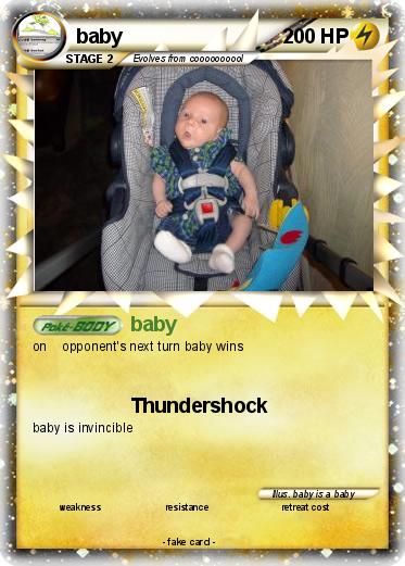 Pokemon baby