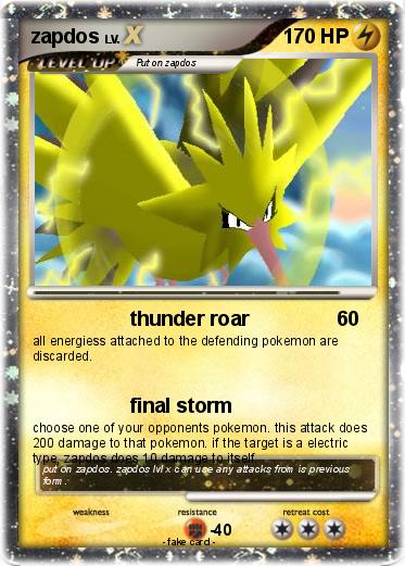 Pokemon zapdos