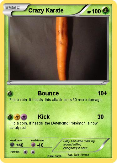Pokemon Crazy Karate
