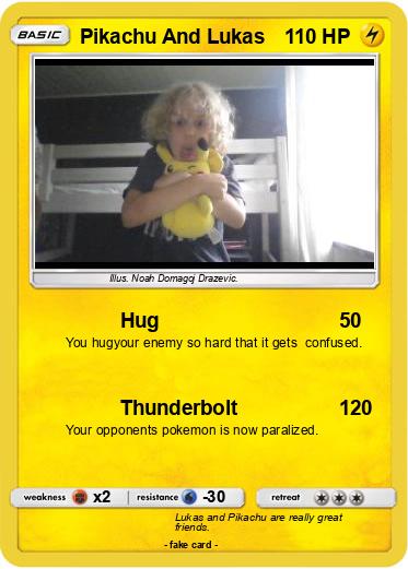Pokemon Pikachu And Lukas