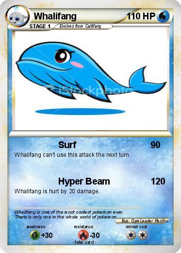 Pokemon Whalifang