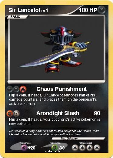 Pokemon Sir Lancelot