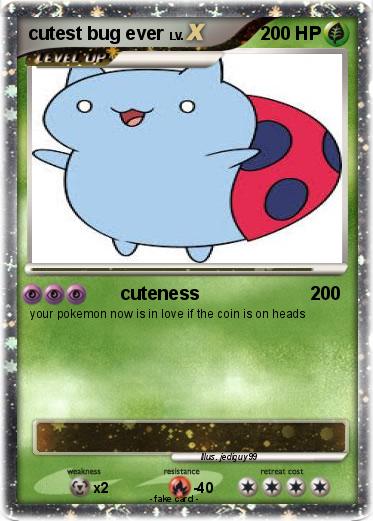 Pokemon cutest bug ever