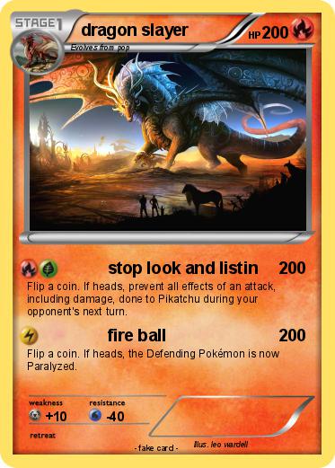 Pokemon dragon slayer