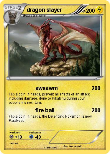 Pokemon dragon slayer