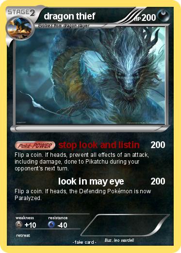 Pokemon dragon thief