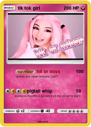 Pokemon tik tok girl