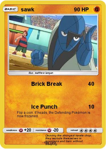 Pokemon sawk