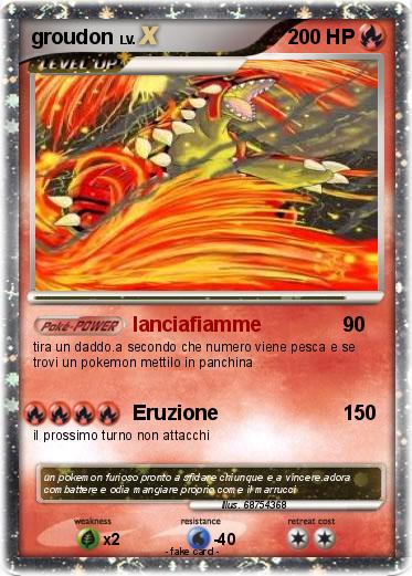 Pokemon groudon