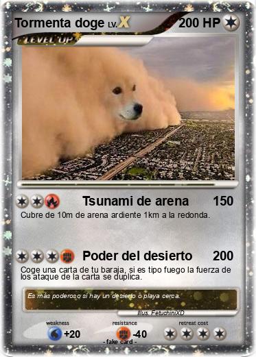 Pokemon Tormenta doge