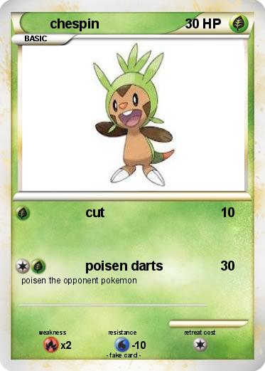 Pokemon chespin