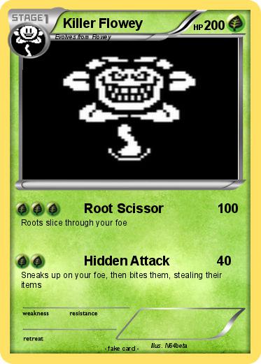 Pokemon Killer Flowey