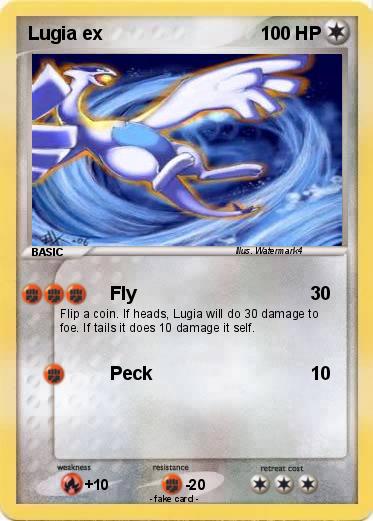 Pokemon Lugia ex