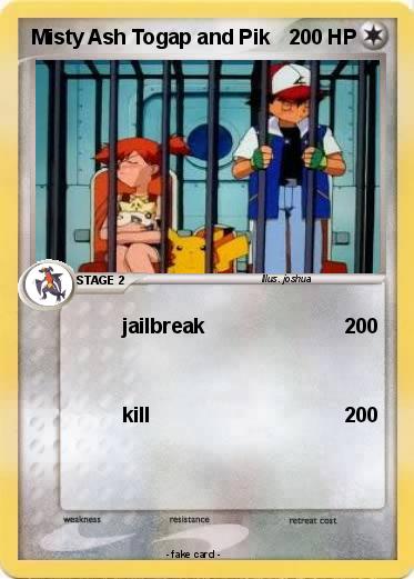 Pokemon Misty Ash Togap and Pik