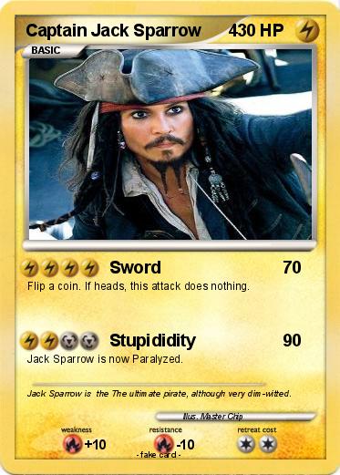Pokemon Captain Jack Sparrow      4