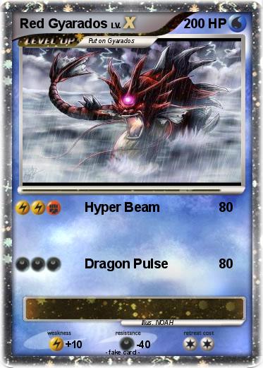 Pokemon Red Gyarados