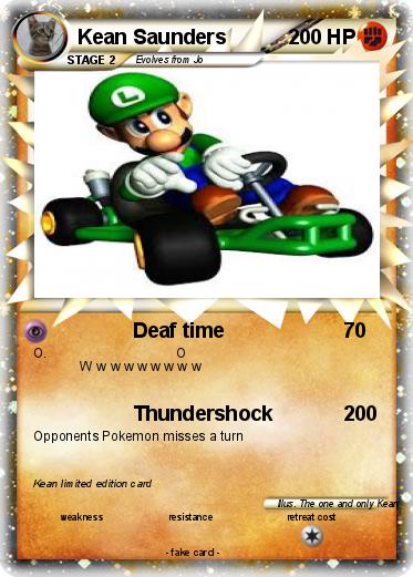 Pokemon Kean Saunders