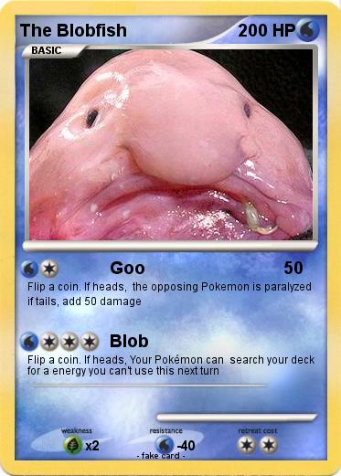 Pokemon The Blobfish