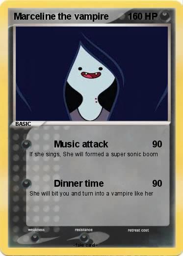 Pokemon Marceline the vampire