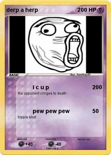 Pokemon derp a herp