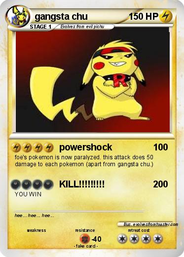 Pokemon gangsta chu