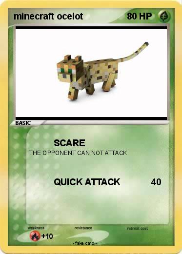 Pokemon minecraft ocelot