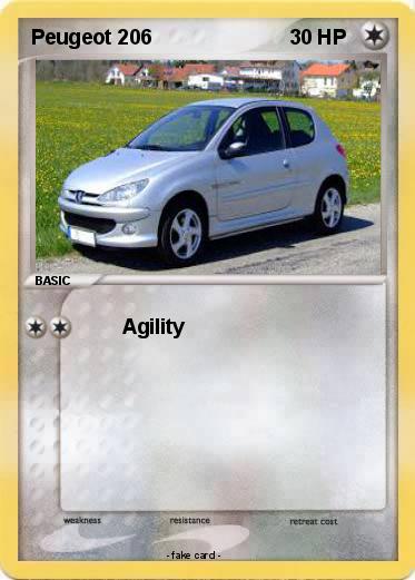 Pokemon Peugeot 206