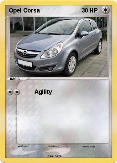 Pokemon Opel Corsa
